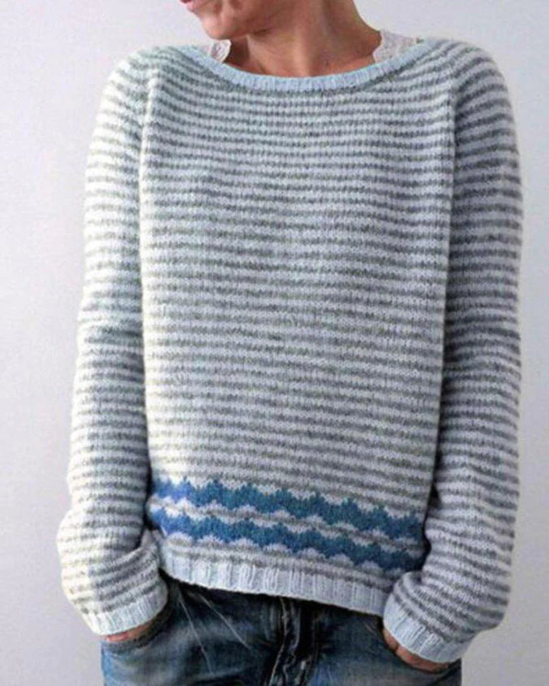 Maglione Invernale con Motivo Nordico | Caldo | Accogliente e Trendy