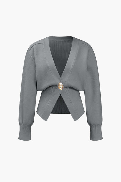 Cardigan Corto | Maglia Morbida & Design Elegante | Perfetto per Look Chic
