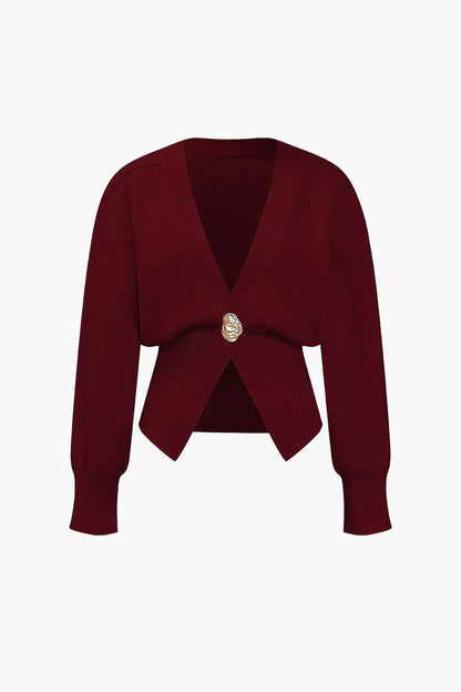 Cardigan Corto | Maglia Morbida & Design Elegante | Perfetto per Look Chic