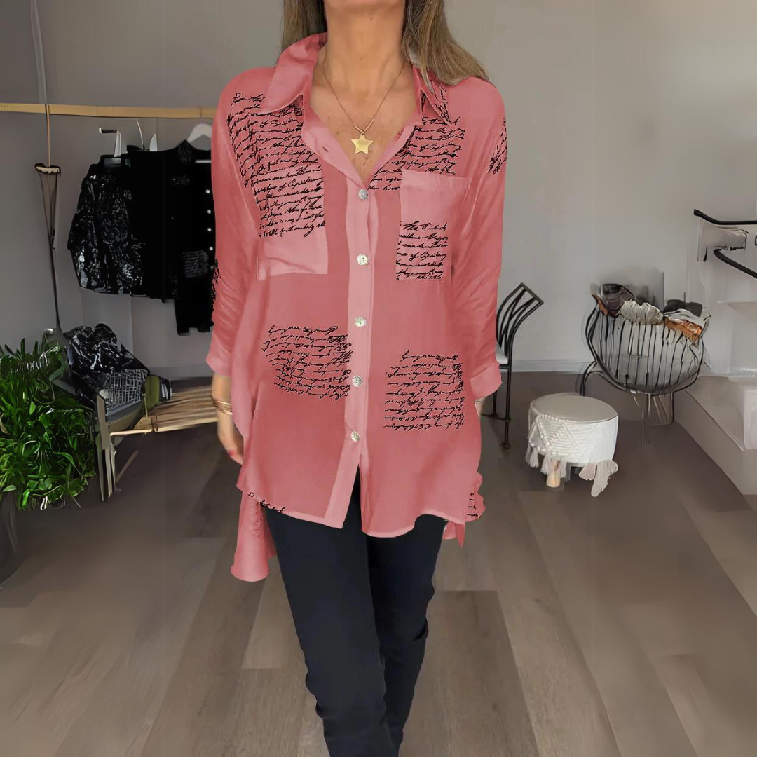 Camicia | Poliestere | Vestibilità Comoda con Stampa