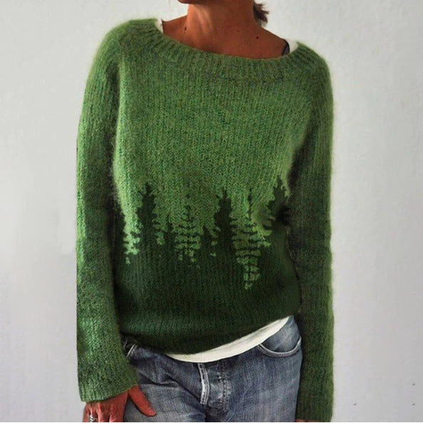 Maglione Invernale con Motivo Nordico | Caldo | Accogliente e Trendy
