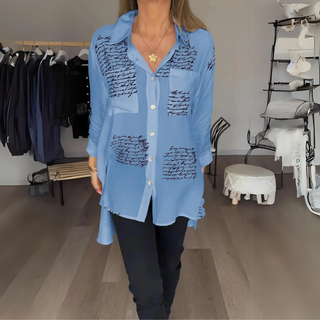 Camicia | Poliestere | Vestibilità Comoda con Stampa