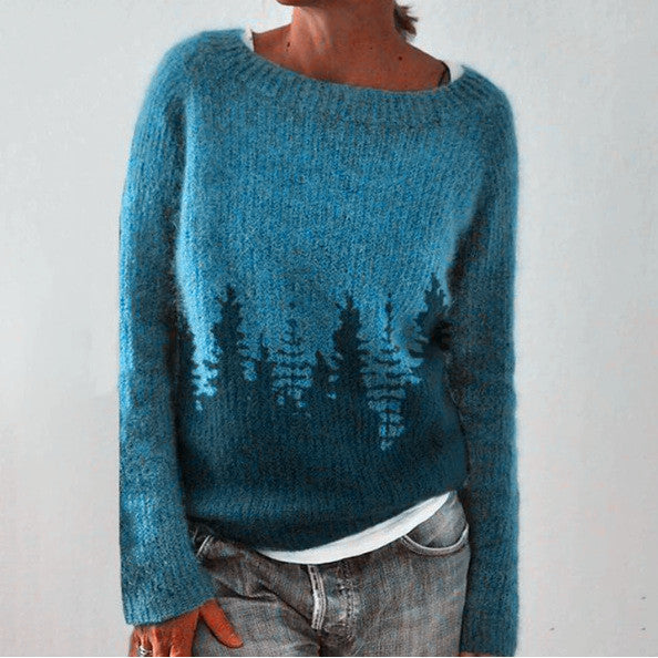 Maglione Invernale con Motivo Nordico | Caldo | Accogliente e Trendy