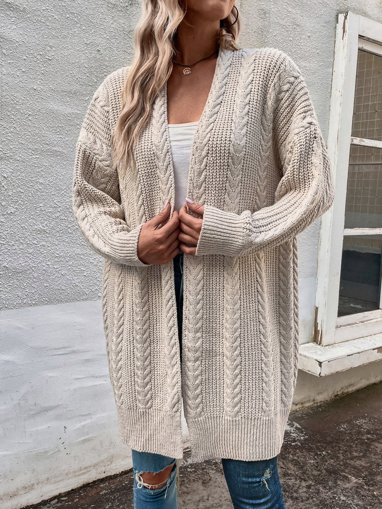 Cardigan Oversize in Maglia | Caldo | Morbido e Versatile