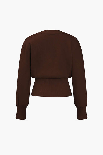 Cardigan Corto | Maglia Morbida & Design Elegante | Perfetto per Look Chic