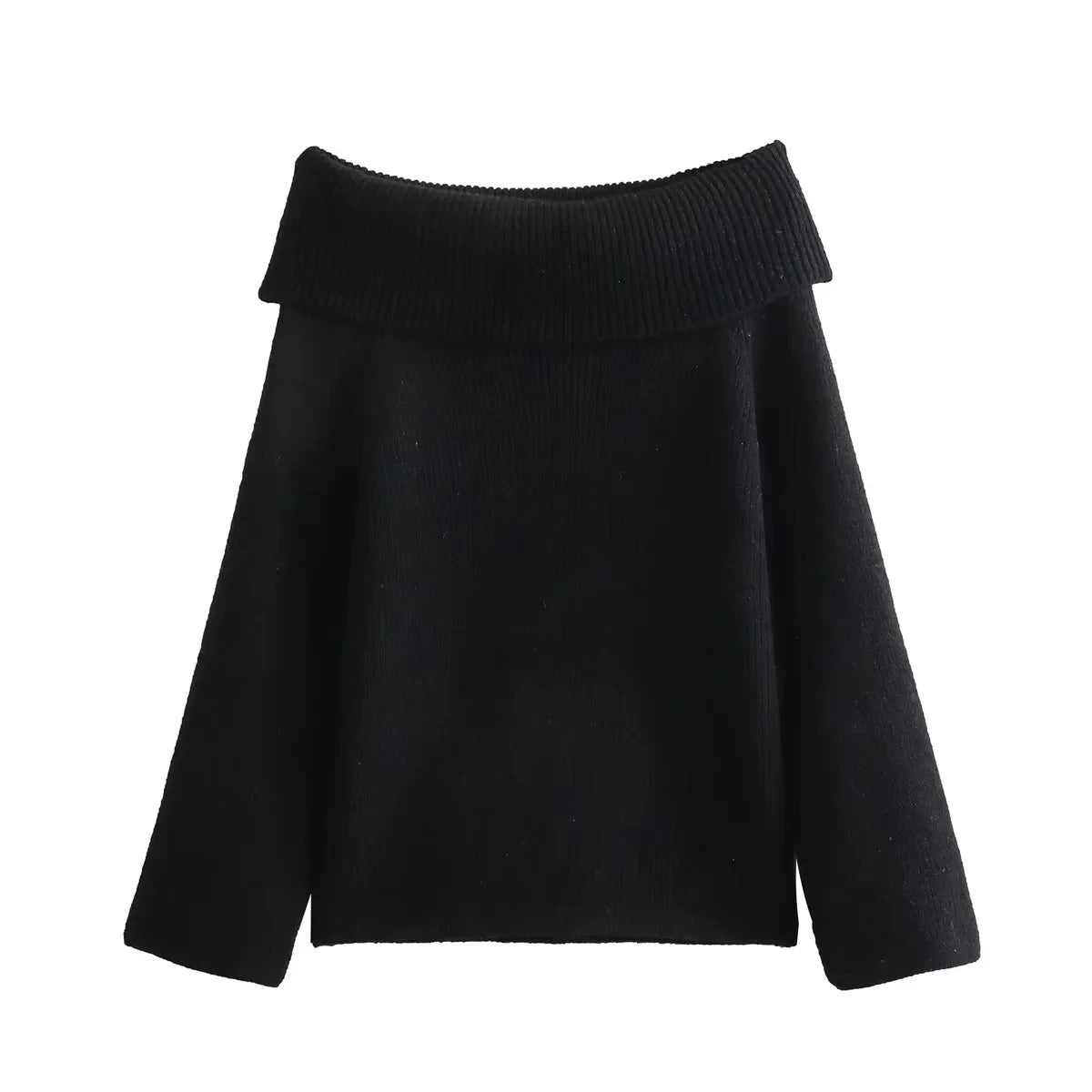 Maglione Off-Shoulder | Elegante | Morbido e Femminile