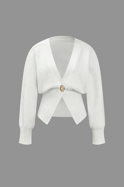 Cardigan Corto | Maglia Morbida & Design Elegante | Perfetto per Look Chic