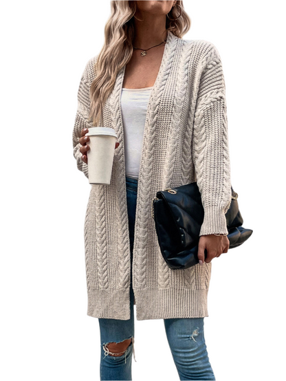 Cardigan Oversize in Maglia | Caldo | Morbido e Versatile