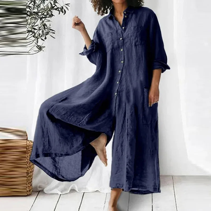 Abito Camicia Oversize | Casual Chic | Leggero e Versatile