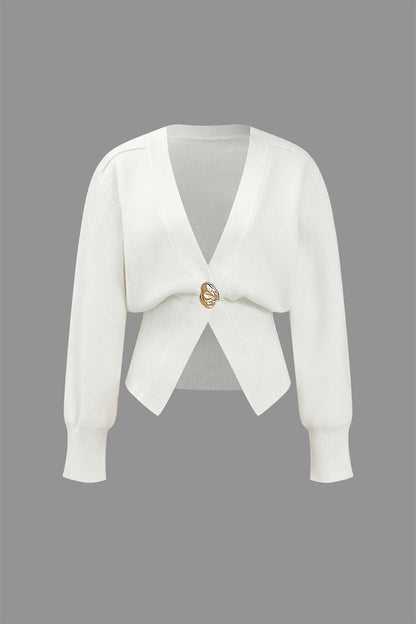 Cardigan Corto | Maglia Morbida & Design Elegante | Perfetto per Look Chic