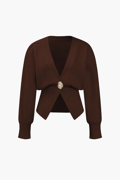 Cardigan Corto | Maglia Morbida & Design Elegante | Perfetto per Look Chic