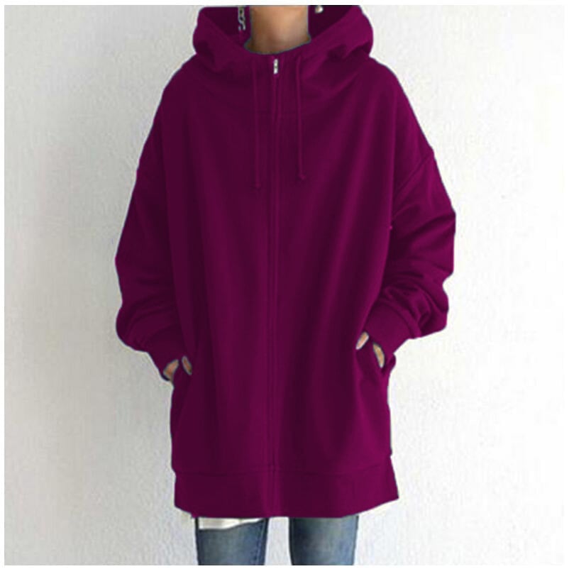 Felpa Oversize Donna | Con Cappuccio | Calda e Confortevole
