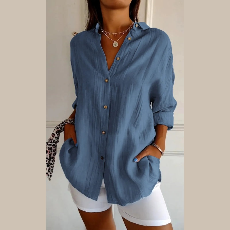 Camicia in Lino | Leggera e Traspirante | Stile Casual Chic