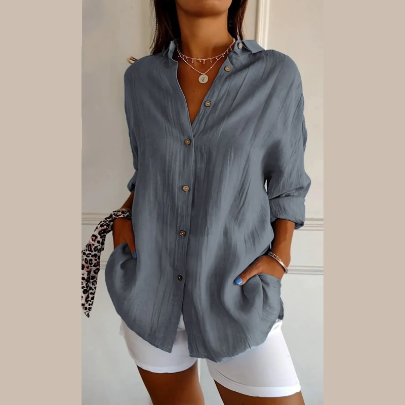 Camicia in Lino | Leggera e Traspirante | Stile Casual Chic