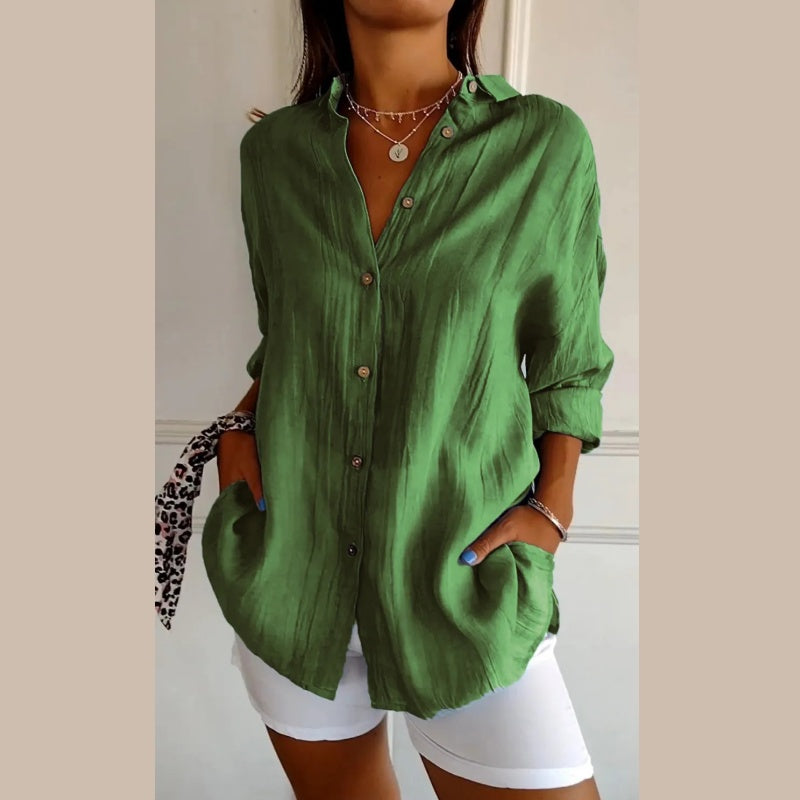 Camicia in Lino | Leggera e Traspirante | Stile Casual Chic