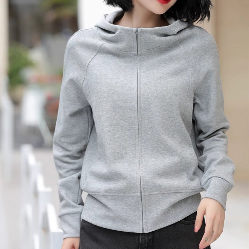 Felpa con Zip | Colletto Alto | Calda e Casual